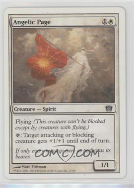 2003 Magic: The Gathering - 8th Edition - [Base] #2 - Angelic Page