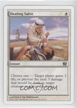 2003 Magic: The Gathering - 8th Edition - [Base] #22 - Healing Salve