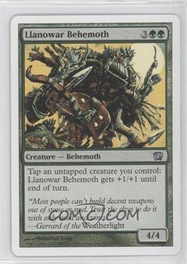 2003 Magic: The Gathering - 8th Edition - [Base] #261 - Llanowar Behemoth