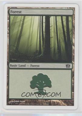 2003 Magic: The Gathering - 8th Edition - [Base] #348 - Forest