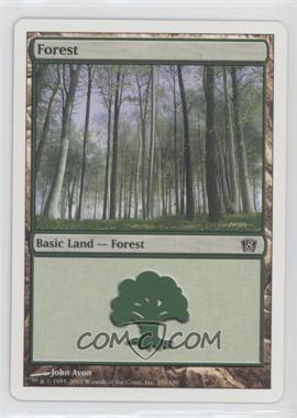 2003 Magic: The Gathering - 8th Edition - [Base] #350 - Forest [EX to NM]