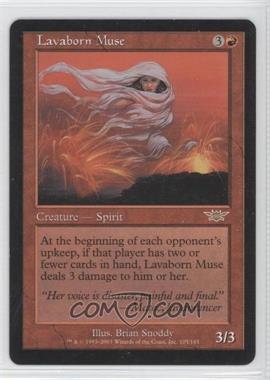 2003 Magic: The Gathering - Legions - [Base] #105 - Lavaborn Muse