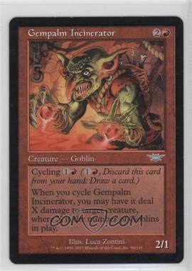 2003 Magic: The Gathering - Legions - [Base] #94 - Gempalm Incinerator