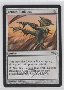 2003 Magic: The Gathering - Mirrodin - [Base] #192 - Leonin Bladetrap