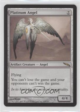 2003 Magic: The Gathering - Mirrodin - [Base] #228 - Platinum Angel