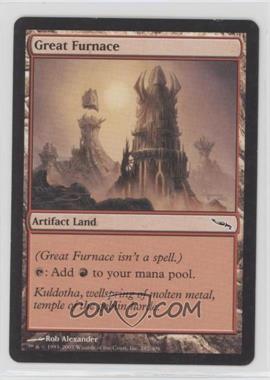 2003 Magic: The Gathering - Mirrodin - [Base] #282 - Great Furnace [EX to NM]