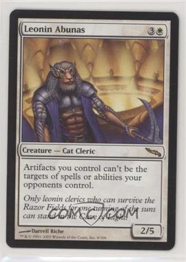 2003 Magic: The Gathering - Mirrodin - [Base] #8 - Leonin Abunas