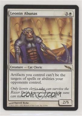 2003 Magic: The Gathering - Mirrodin - [Base] #8 - Leonin Abunas