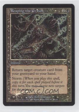 2003 Magic: The Gathering - Scourge - [Base] - Foil #72 - Reaping the Graves