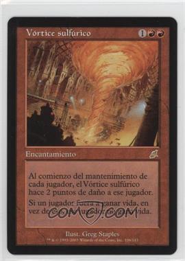 2003 Magic: The Gathering - Scourge - [Base] - Spanish #106 - Sulfuric Vortex