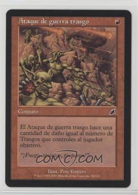 2003 Magic: The Gathering - Scourge - [Base] - Spanish #96 - Goblin War Strike