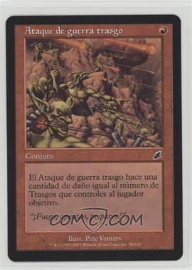 2003 Magic: The Gathering - Scourge - [Base] - Spanish #96 - Goblin War Strike