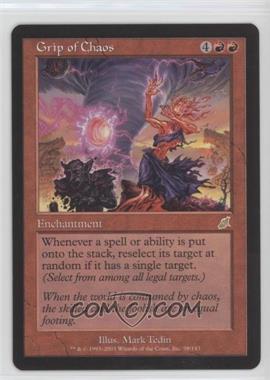 2003 Magic: The Gathering - Scourge - [Base] - Spanish #98 - Grip of Chaos