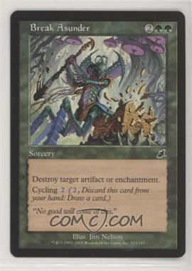 2003 Magic: The Gathering - Scourge - [Base] #113 - Break Asunder