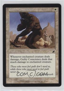 2003 Magic: The Gathering - Scourge - [Base] #17 - Guilty Conscience