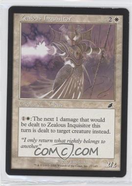 2003 Magic: The Gathering - Scourge - [Base] #27 - Zealous Inquisitor [Noted]