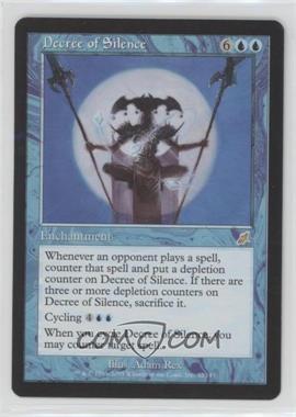 2003 Magic: The Gathering - Scourge - [Base] #32 - Decree of Silence [EX to NM]