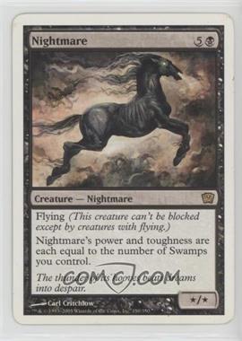 2005 Magic: The Gathering - 9th Edition - [Base] #150 - Nightmare