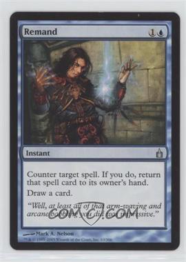 2005 Magic: The Gathering - Ravnica: City of Guilds - [Base] #63 - Remand