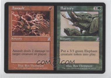 2006 Magic: The Gathering - Time Spiral - Timeshifted #106 - Assault // Battery