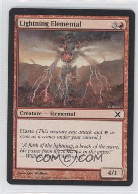 2007 Magic: The Gathering - 10th Edition - [Base] #217 - Lightning Elemental