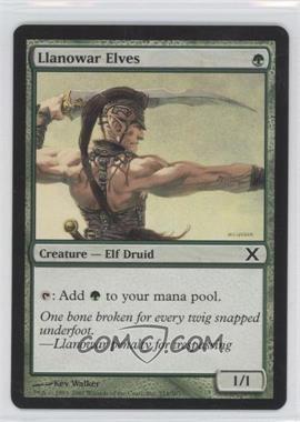 2007 Magic: The Gathering - 10th Edition - [Base] #274 - Llanowar Elves