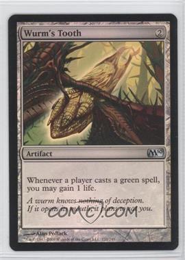 2009 Magic: The Gathering - 2010 Core Set - [Base] - Foil #222 - Wurm's Tooth