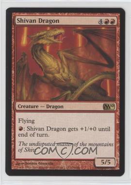 2009 Magic: The Gathering - 2010 Core Set - [Base] #156 - Shivan Dragon