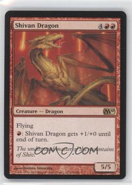 2009 Magic: The Gathering - 2010 Core Set - [Base] #156 - Shivan Dragon