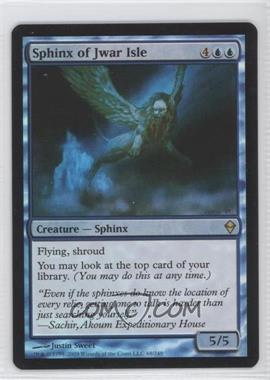 2009 Magic: The Gathering - Zendikar - [Base] - Foil #68 - Sphinx of Jwar Isle