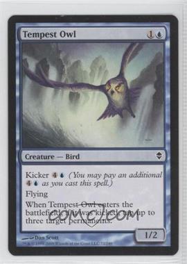 2009 Magic: The Gathering - Zendikar - [Base] #72 - Tempest Owl