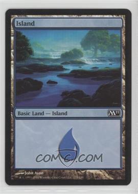 2010 Magic: The Gathering - 2011 Core Set - [Base] - Foil #235 - Island