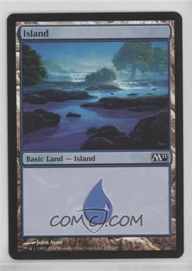 2010 Magic: The Gathering - 2011 Core Set - [Base] - Foil #235 - Island