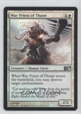 2010 Magic: The Gathering - 2011 Core Set - [Base] - Foil #38 - War Priest of Thune