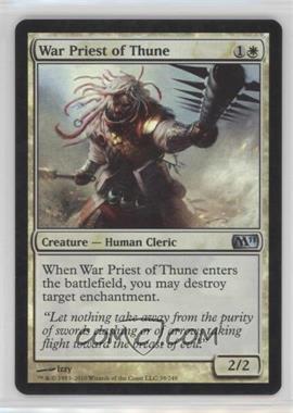 2010 Magic: The Gathering - 2011 Core Set - [Base] - Foil #38 - War Priest of Thune