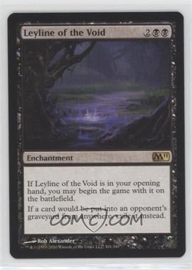 2010 Magic: The Gathering - 2011 Core Set - [Base] #101 - Leyline of the Void