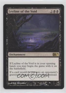 2010 Magic: The Gathering - 2011 Core Set - [Base] #101 - Leyline of the Void