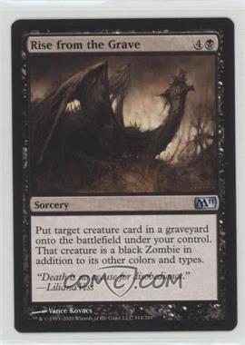 2010 Magic: The Gathering - 2011 Core Set - [Base] #114 - Rise from the Grave
