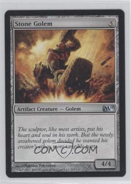 2010 Magic: The Gathering - 2011 Core Set - [Base] #215 - Stone Golem