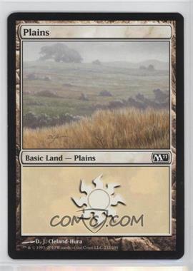 2010 Magic: The Gathering - 2011 Core Set - [Base] #232 - Plains