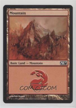 2010 Magic: The Gathering - 2011 Core Set - [Base] #244 - Mountain