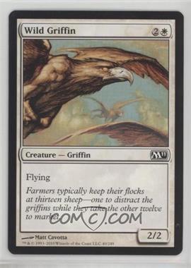 2010 Magic: The Gathering - 2011 Core Set - [Base] #40 - Wild Griffin