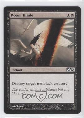 2010 Magic: The Gathering - 2011 Core Set - [Base] #95 - Doom Blade