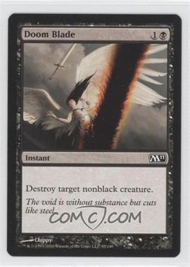 2010 Magic: The Gathering - 2011 Core Set - [Base] #95 - Doom Blade