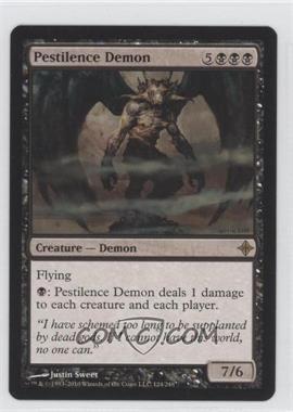 2010 Magic: The Gathering - Rise of the Eldrazi - [Base] #124 - Pestilence Demon