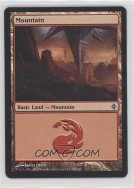 2010 Magic: The Gathering - Rise of the Eldrazi - [Base] #241 - Mountain