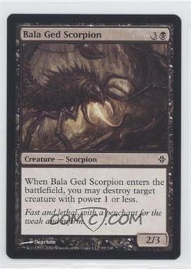 2010 Magic: The Gathering - Rise of the Eldrazi - [Base] #95 - Bala Ged Scorpion