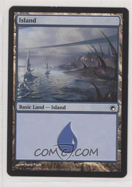 2010 Magic: The Gathering - Scars of Mirrodin - [Base] - Foil #237 - Island