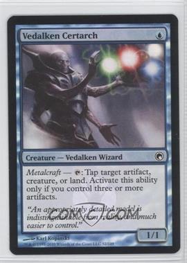 2010 Magic: The Gathering - Scars of Mirrodin - [Base] - Foil #52 - Vedalken Certarch