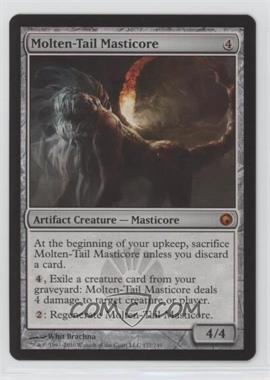 2010 Magic: The Gathering - Scars of Mirrodin - [Base] #177 - Molten-Tail Masticore